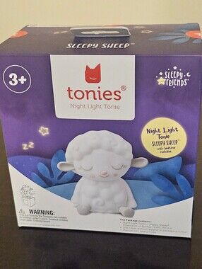 NIB Tonies Sleepy Sheep Night Light Tonie with‎ Bedtime Melodies Kids NEW